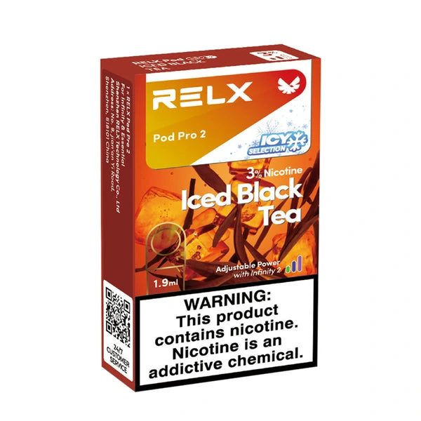 RELX悅刻六代煙彈-Relx6代菸彈-紅茶-實拍圖.webp RELX 悅刻六代系列煙彈|冰爽紅茶 (3顆入) |限時優惠:12 顆煙彈+600 送六代主機|台灣現貨:圖片 1