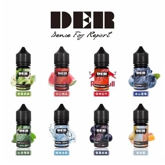 DER煙油-DER系列美油.webp DER 美國原裝進口尼古丁鹽小煙油 | 30ml (35mg/3.5%黃金濃度) 16種水果菸草熱門口味 | 注油主機專用煙油:圖片 1